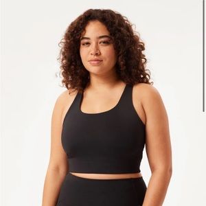 Girlfriend Collective Black Paloma Sports Bra